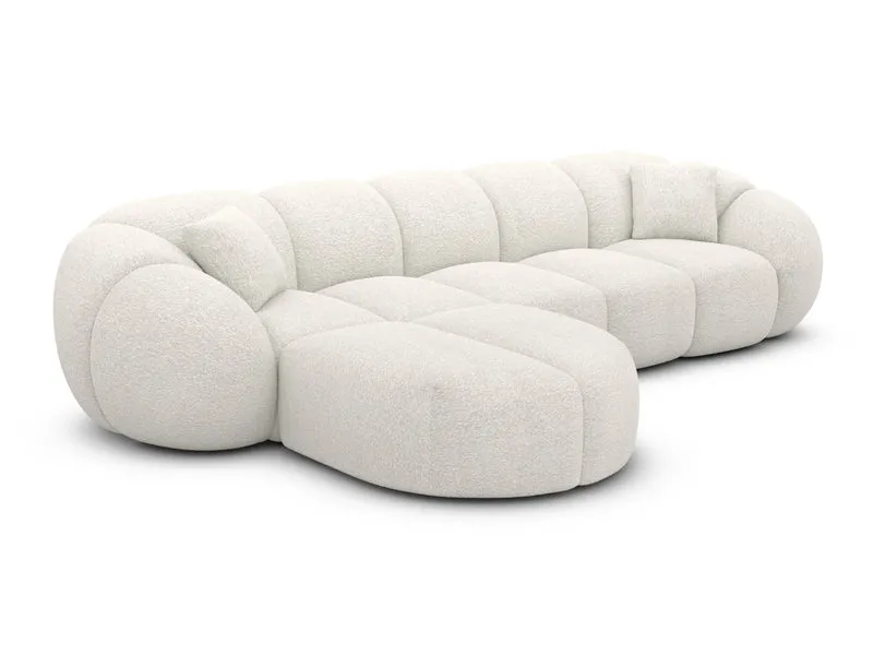 Stoff Ecksofa Valderosa L-Form