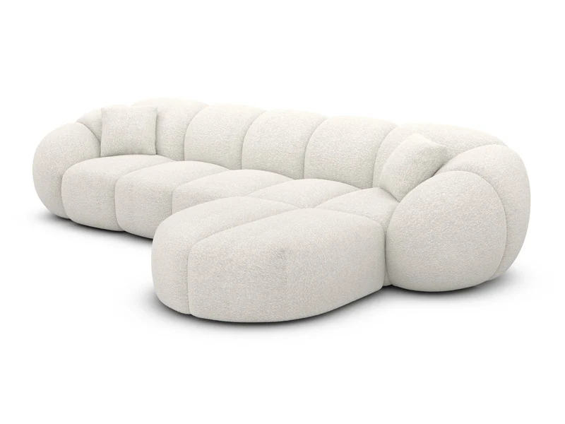 Stoff Ecksofa Valderosa L-Form