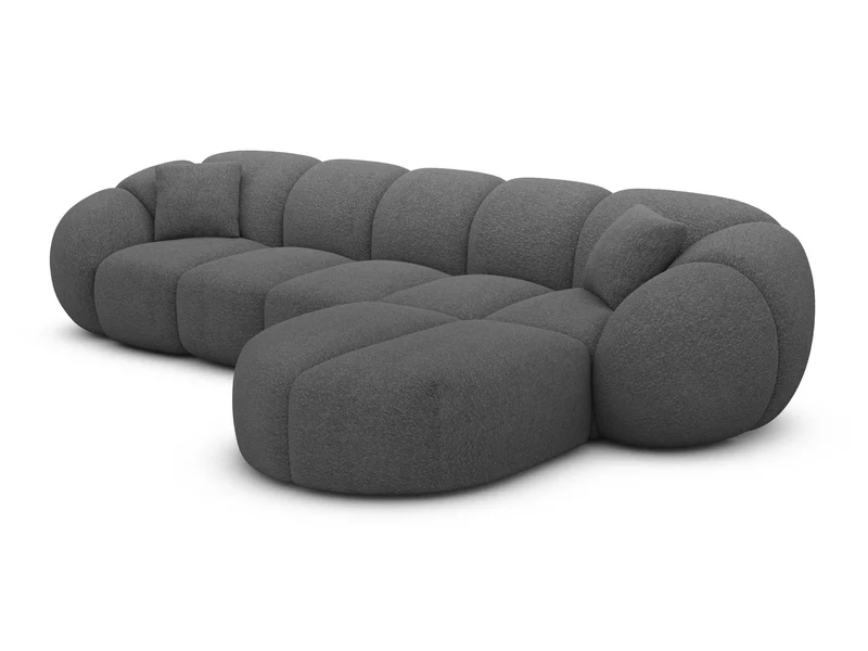 Stoff Ecksofa Valderosa L-Form