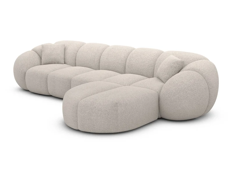 Stoff Ecksofa Valderosa L-Form