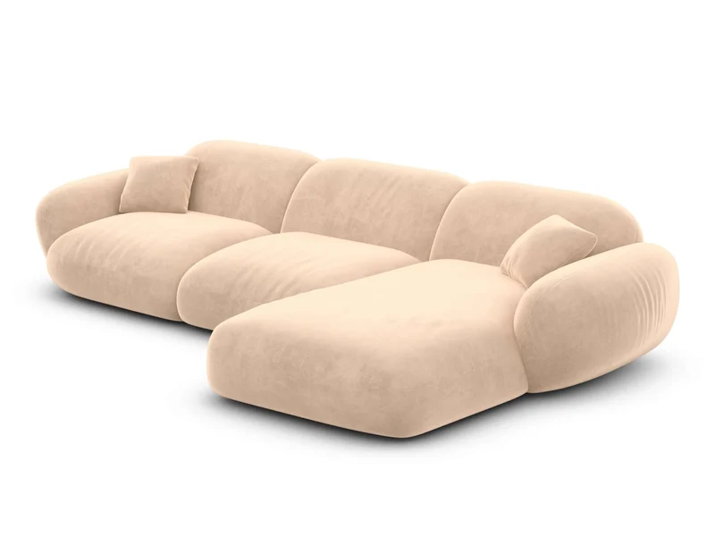 Ecksofa Alcazar L-Form aus Stoff Kurz