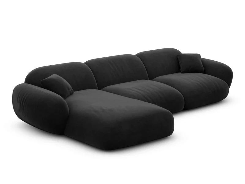 Ecksofa Alcazar L-Form aus Stoff Kurz