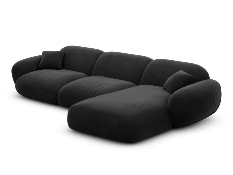 Ecksofa Alcazar L-Form aus Stoff Kurz