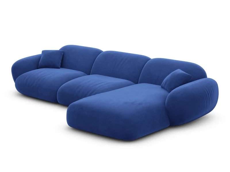 Ecksofa Alcazar L-Form aus Stoff Kurz