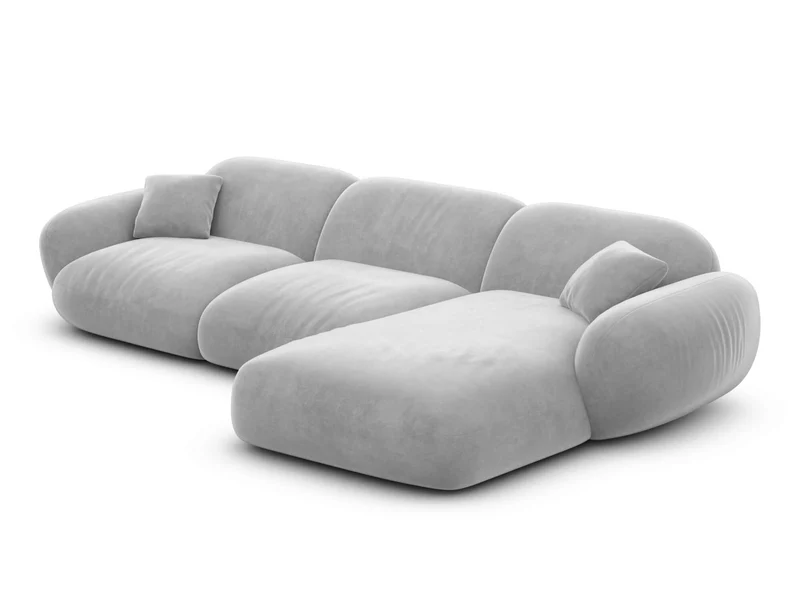 Ecksofa Alcazar L-Form aus Stoff Kurz