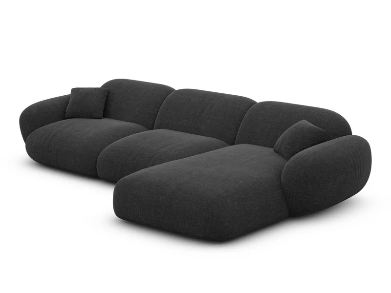 Ecksofa Alcazar L-Form aus Stoff Kurz