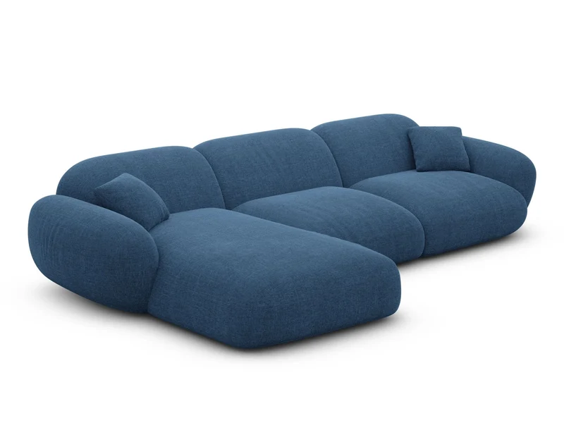 Ecksofa Alcazar L-Form aus Stoff Kurz