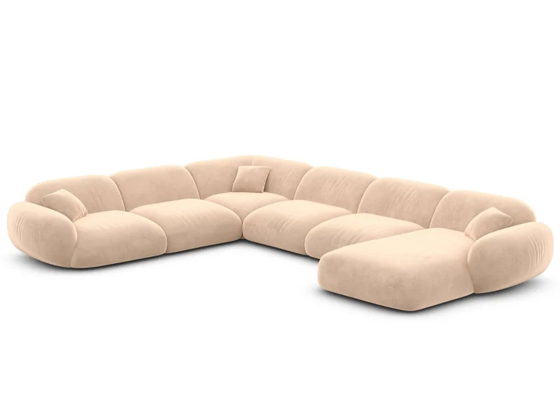 Wohnlandschaft Alcazar XXL U-Form in Stoff