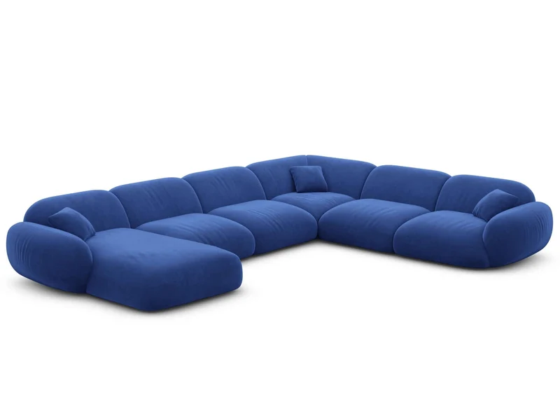 Wohnlandschaft Alcazar XXL U-Form in Stoff