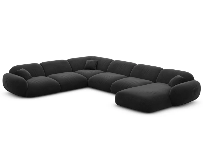 Wohnlandschaft Alcazar XXL U-Form in Stoff