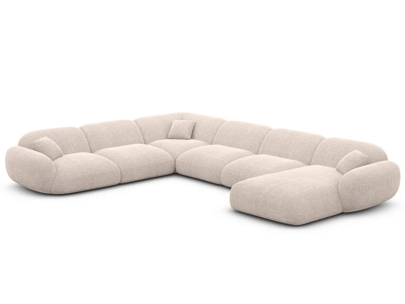 Wohnlandschaft Alcazar XXL U-Form in Stoff