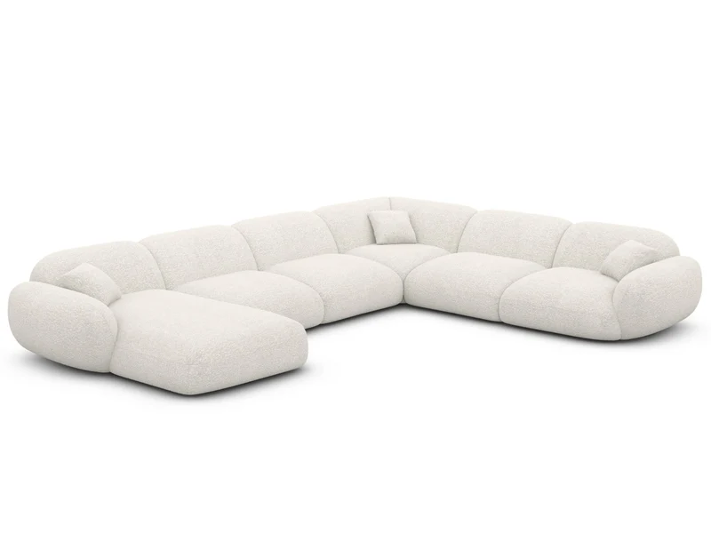 Wohnlandschaft Alcazar XXL U-Form in Stoff