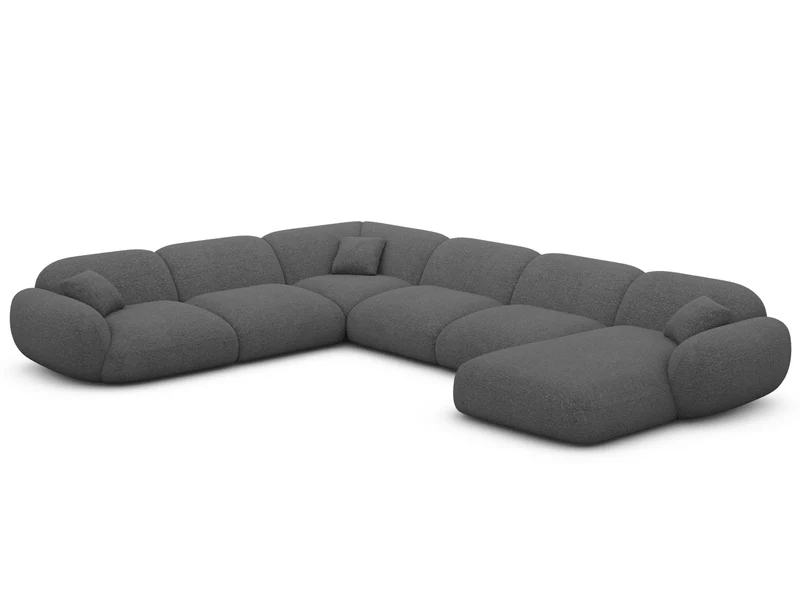 Wohnlandschaft Alcazar XXL U-Form in Stoff