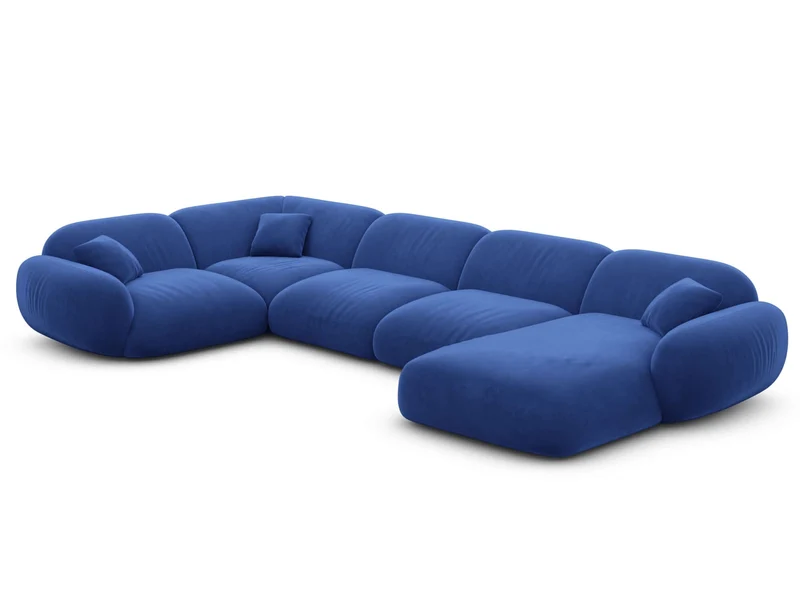 XL Stoff Wohnlandschaft Alcazar U-Form