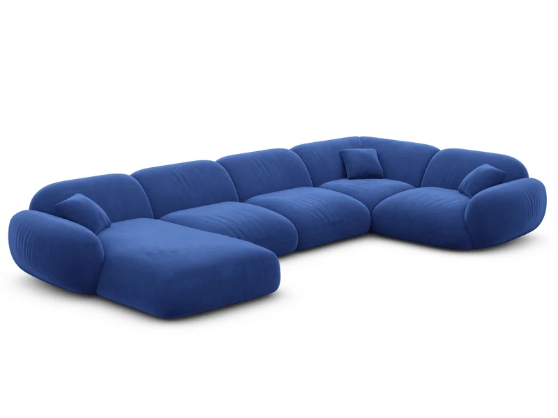 XL Stoff Wohnlandschaft Alcazar U-Form