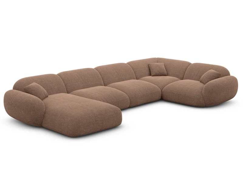 XL Stoff Wohnlandschaft Alcazar U-Form