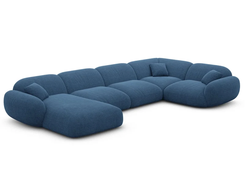 XL Stoff Wohnlandschaft Alcazar U-Form