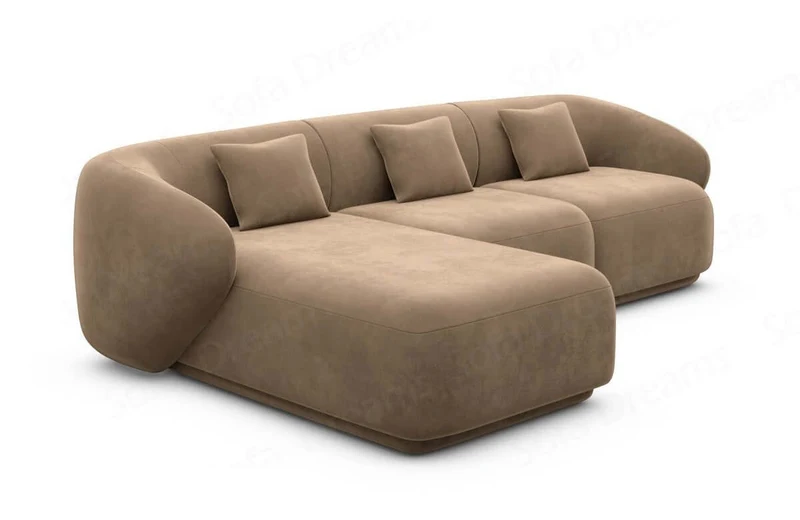 Ecksofa Marbella L-Form aus Stoff
