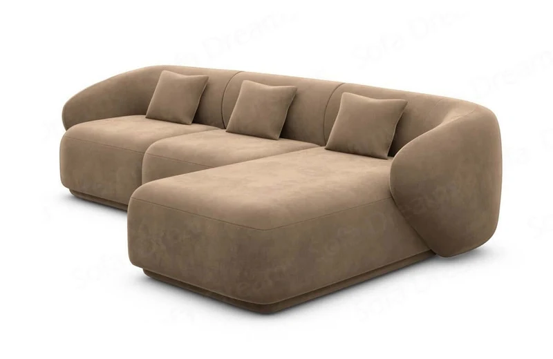 Ecksofa Marbella L-Form aus Stoff