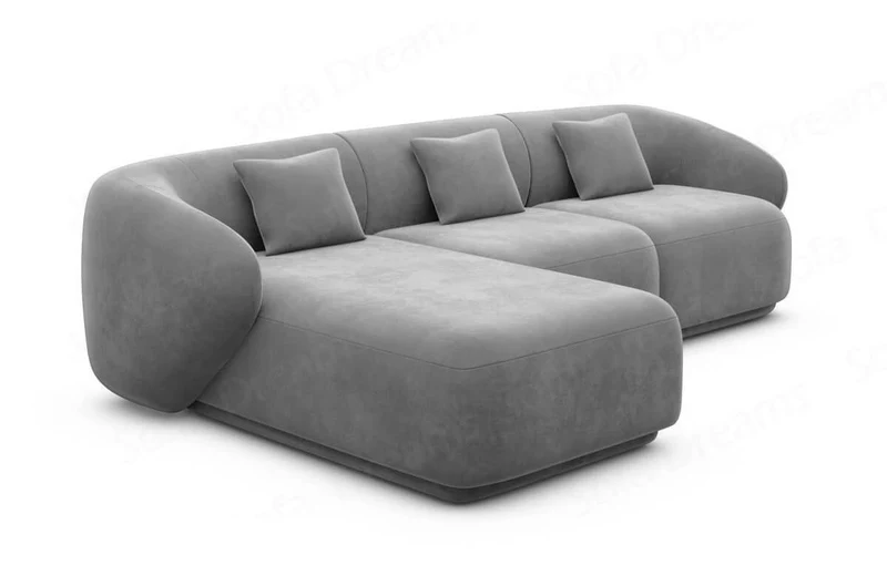 Ecksofa Marbella L-Form aus Stoff