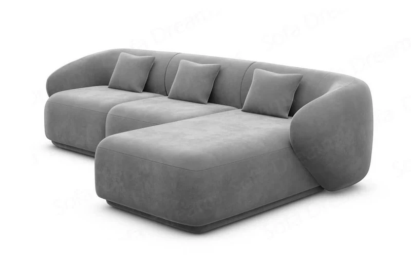 Ecksofa Marbella L-Form aus Stoff
