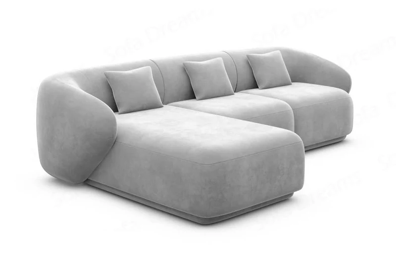 Ecksofa Marbella L-Form aus Stoff