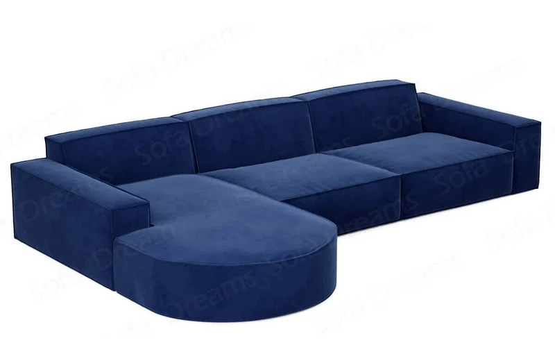 Couch Alegranza L-Form in Stoff