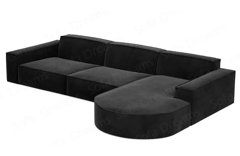 Couch Alegranza L-Form in Stoff