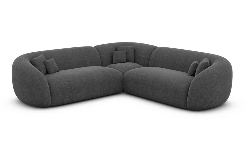 Stoff Ecksofa Sorelia L-Form