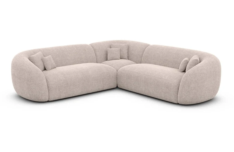 Stoff Ecksofa Sorelia L-Form