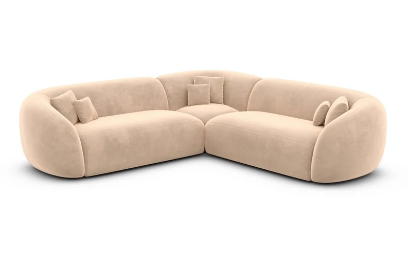Stoff Ecksofa Sorelia L-Form
