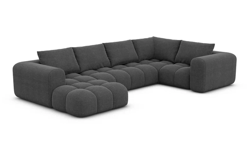 Couchlandschaft Casaluna U-Form in Stoff