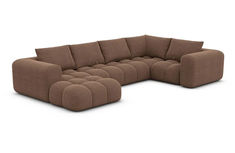 Couchlandschaft Casaluna U-Form in Stoff