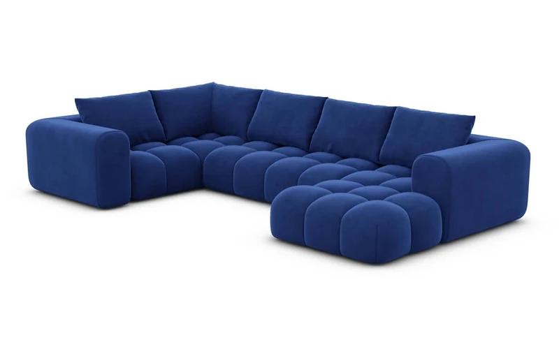 Couchlandschaft Casaluna U-Form in Stoff