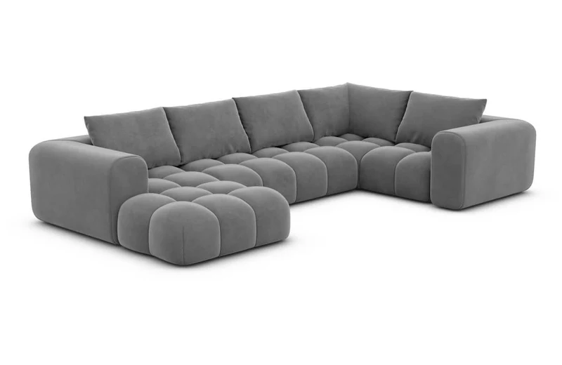 Couchlandschaft Casaluna U-Form in Stoff