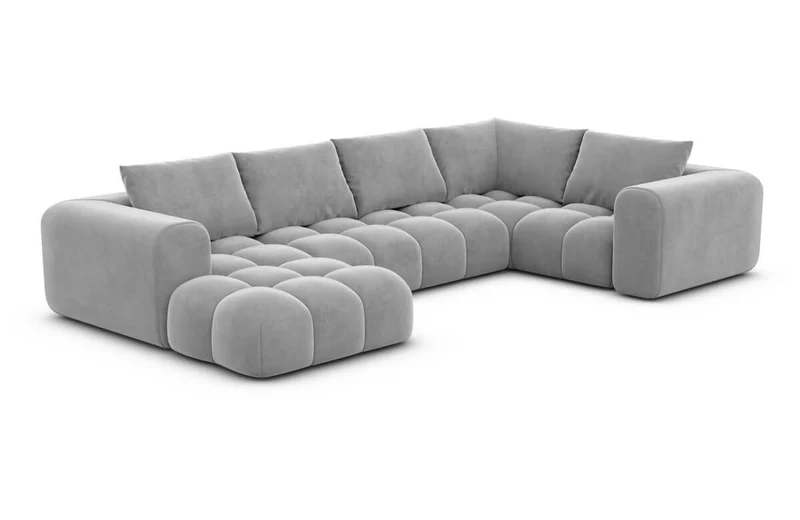Couchlandschaft Casaluna U-Form in Stoff