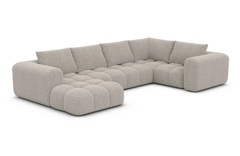Couchlandschaft Casaluna U-Form in Stoff