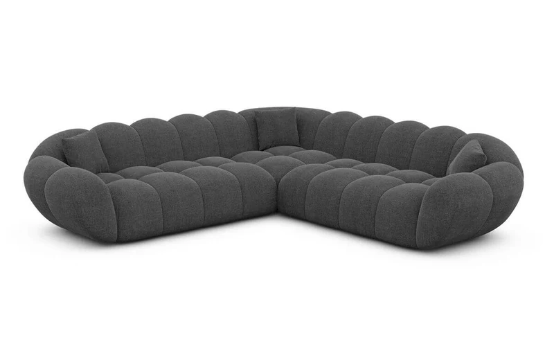 Stoff Ecksofa Maleron L-Form