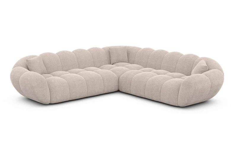 Stoff Ecksofa Maleron L-Form