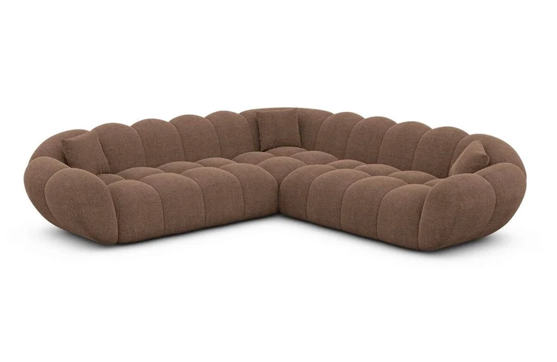 Stoff Ecksofa Maleron L-Form
