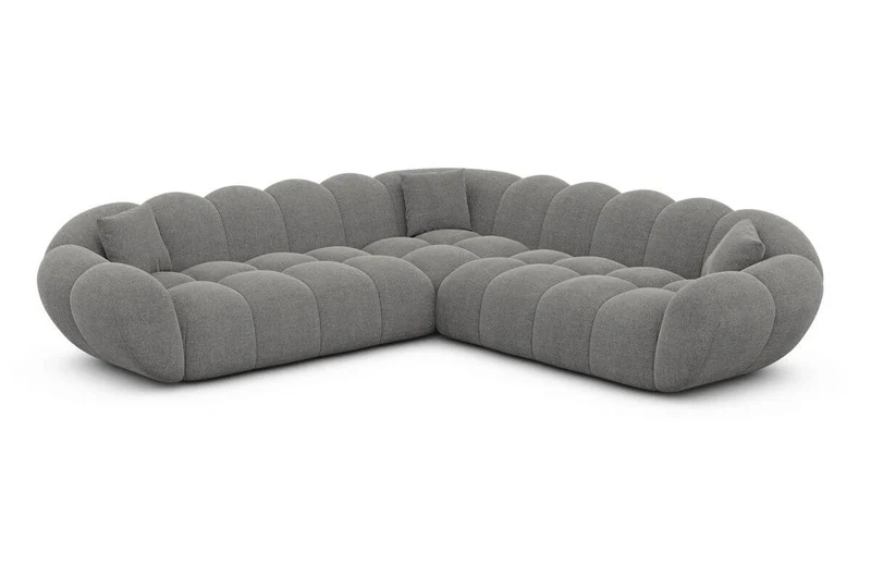 Stoff Ecksofa Maleron L-Form