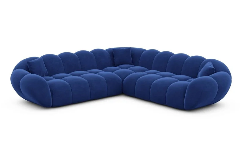 Stoff Ecksofa Maleron L-Form