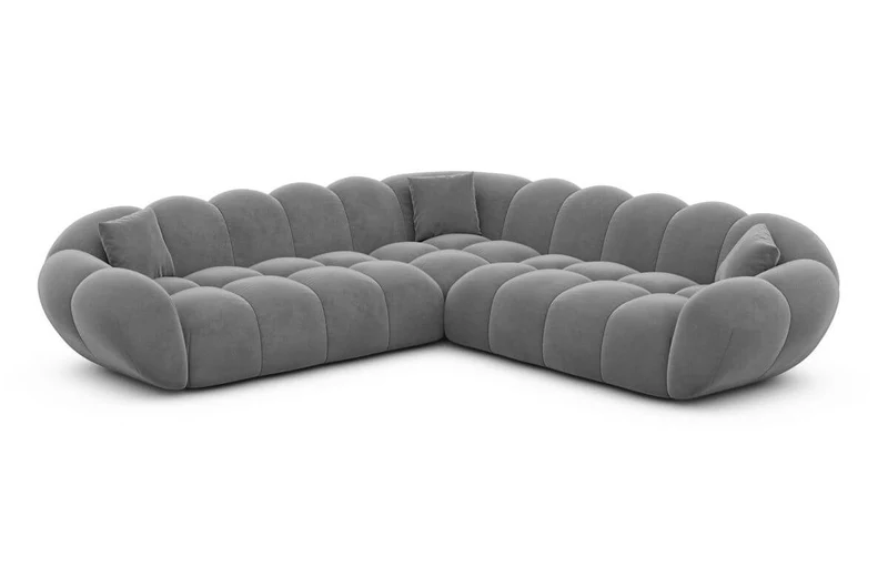 Stoff Ecksofa Maleron L-Form