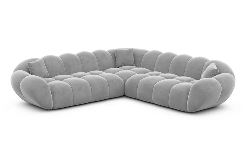 Stoff Ecksofa Maleron L-Form