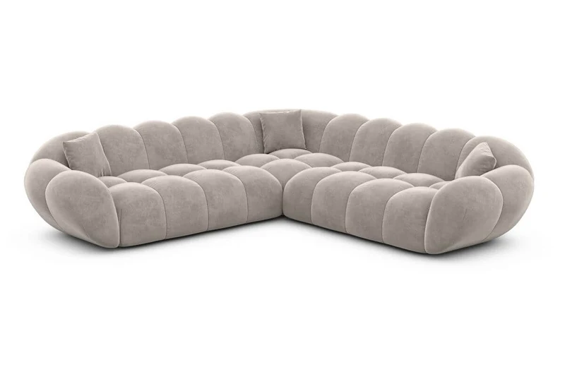 Stoff Ecksofa Maleron L-Form