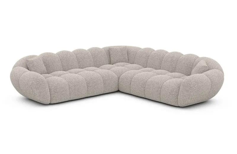 Stoff Ecksofa Maleron L-Form