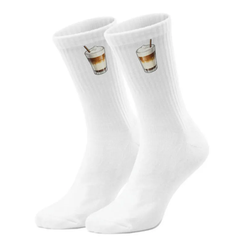 epicsocks Kaffeegenuss Latte Macchiato Socken in 37-41 im Paar