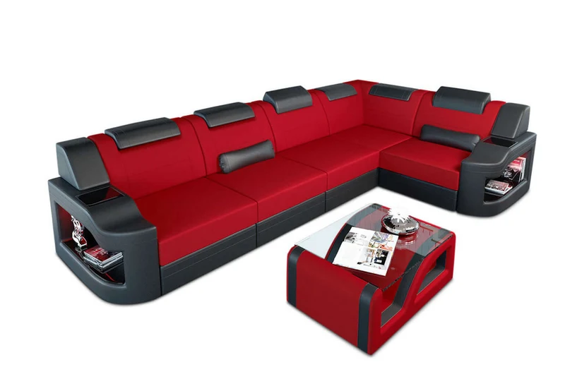 Stoff Ecksofa Padua L-Form