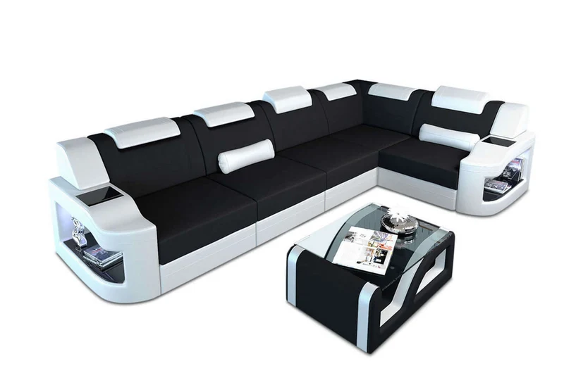 Stoff Ecksofa Padua L-Form