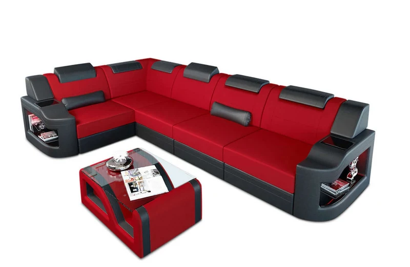 Stoff Ecksofa Padua L-Form